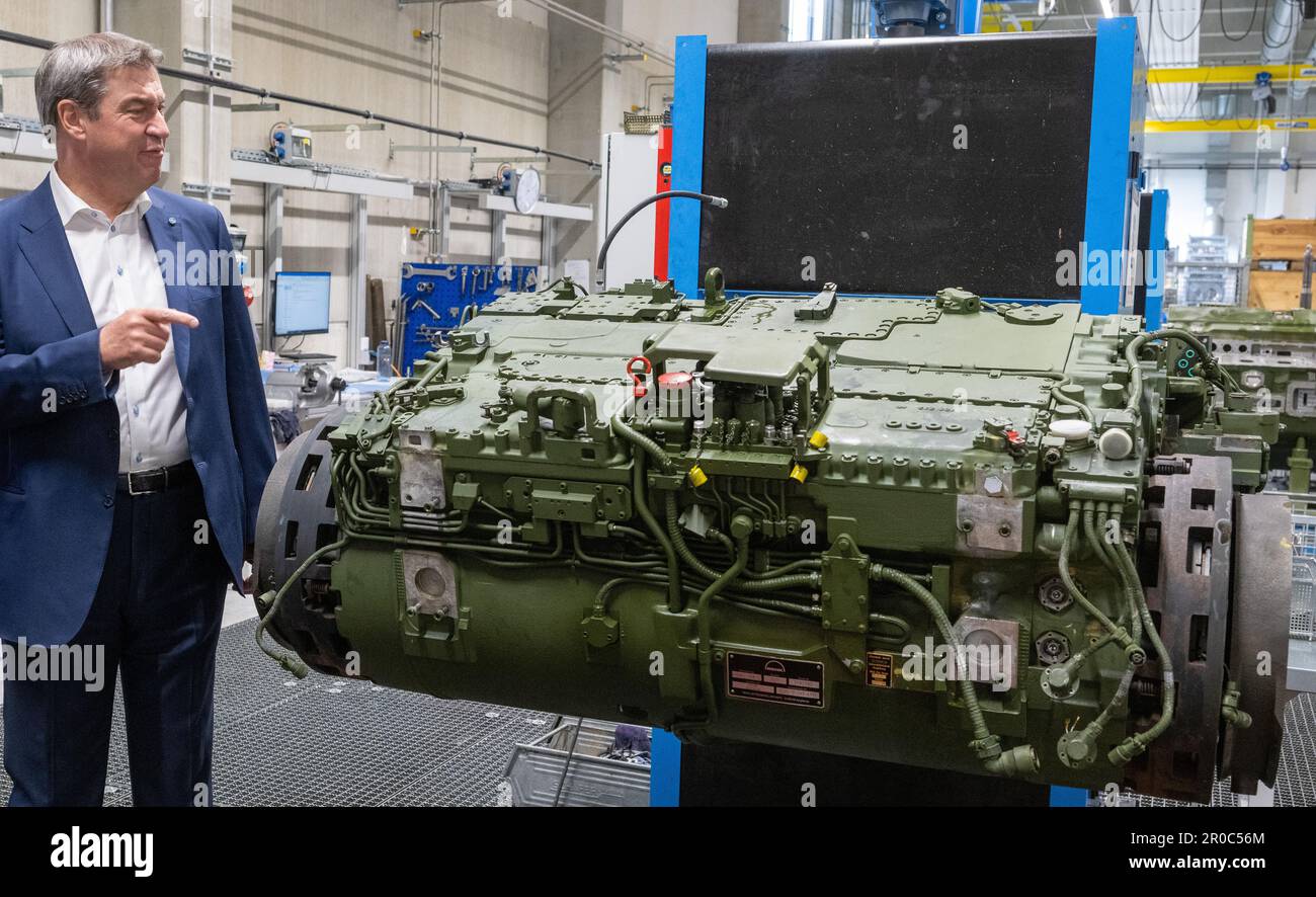 Augsburg, Germany. 08th May, 2023. Markus Söder (CSU), Minister