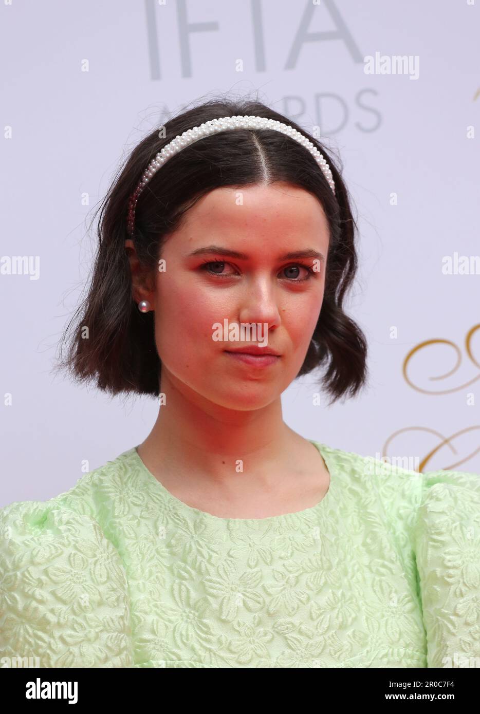 Dublin, Ireland. 7th May 2023. Zara Devlin arriving on the red carpet