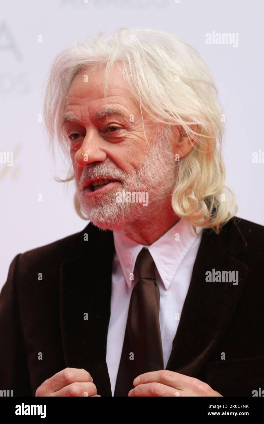 Dublin, Ireland. 7th May 2023. Bob Geldof arriving on the red carpet at