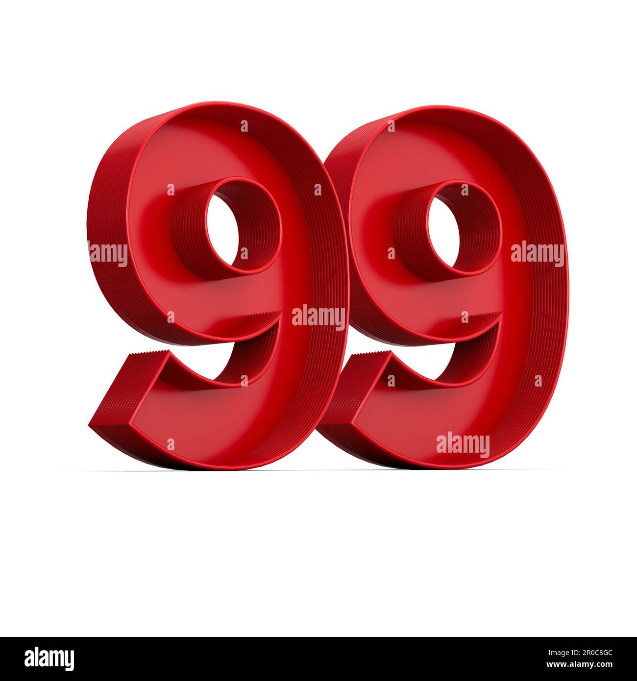 A bright red number 99 isolated on white background Stock Photo Alamy A bright red number 99 isolated on white background Stock Photo Alamy