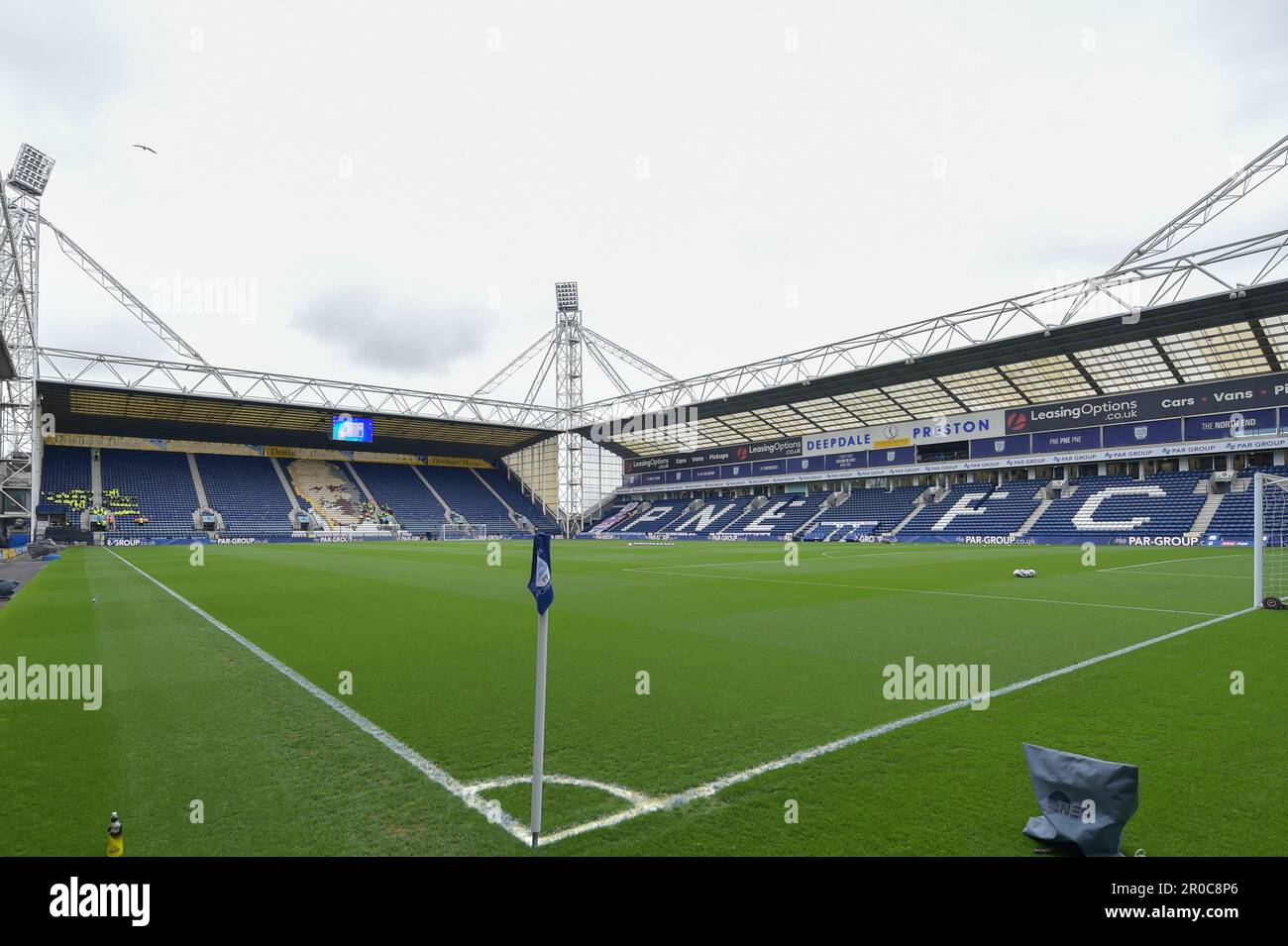 Deepdale football ground hi-res stock photography and images - Alamy