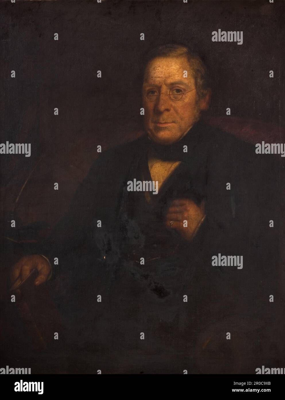 Portrait Of Edmonds, 1890. By William Thomas Roden Stock Photo