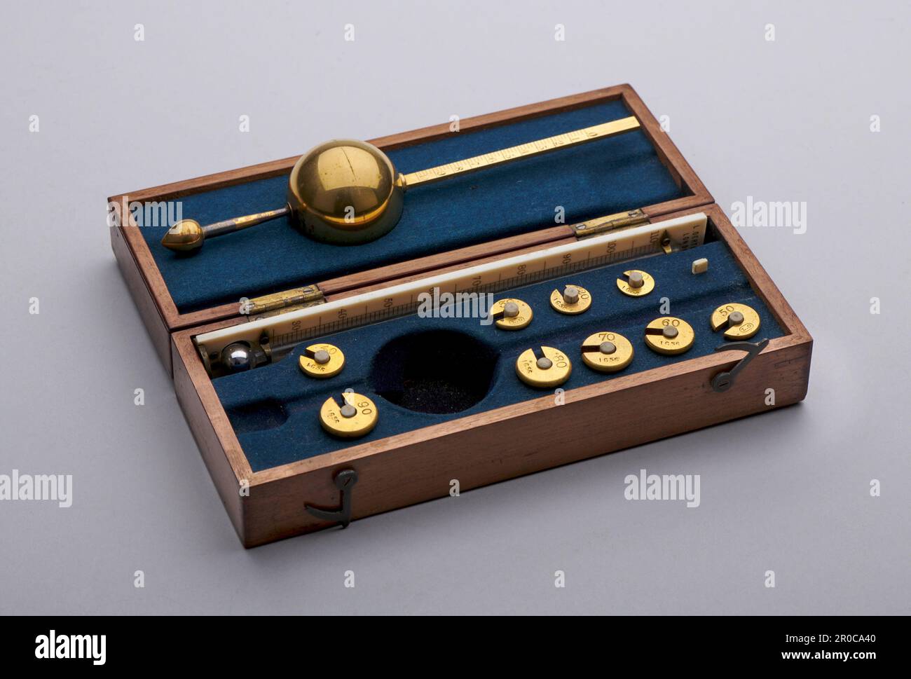 Sikes's Hydrometer, 18461888. Maker Ludwig Oertling.. Brass float