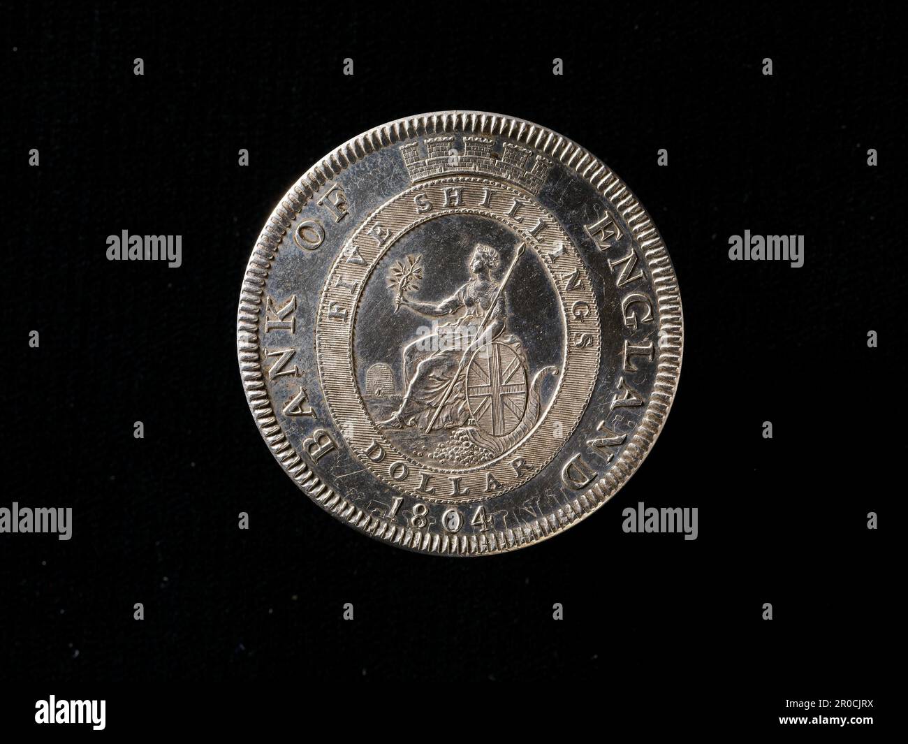 Reverse Bank Of England Regenerated Britannia Dollar Five Shilling reverse-bank-of-england-regenerated-britannia-dollar-five-shilling