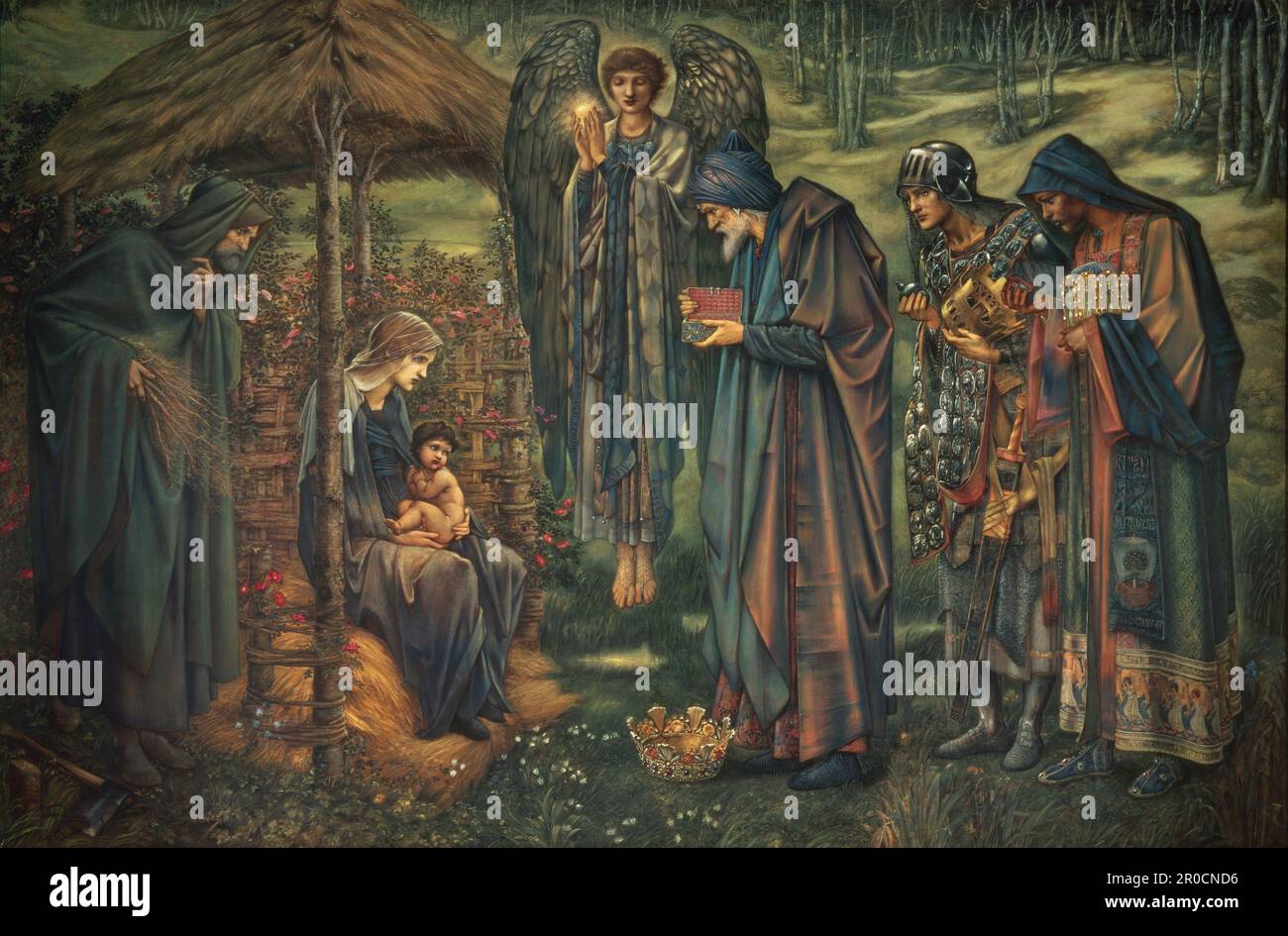 The Star of Bethlehem, 1887-1891. Sir Edward Burne-Jones. Nativity ...