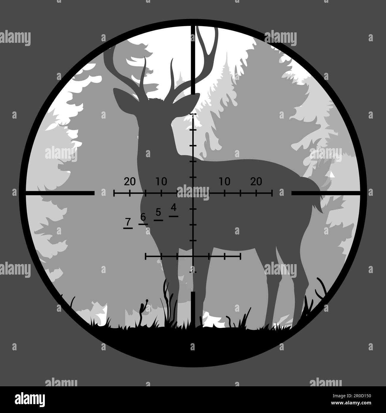 Landscape headshot Stock Vector Images Alamy