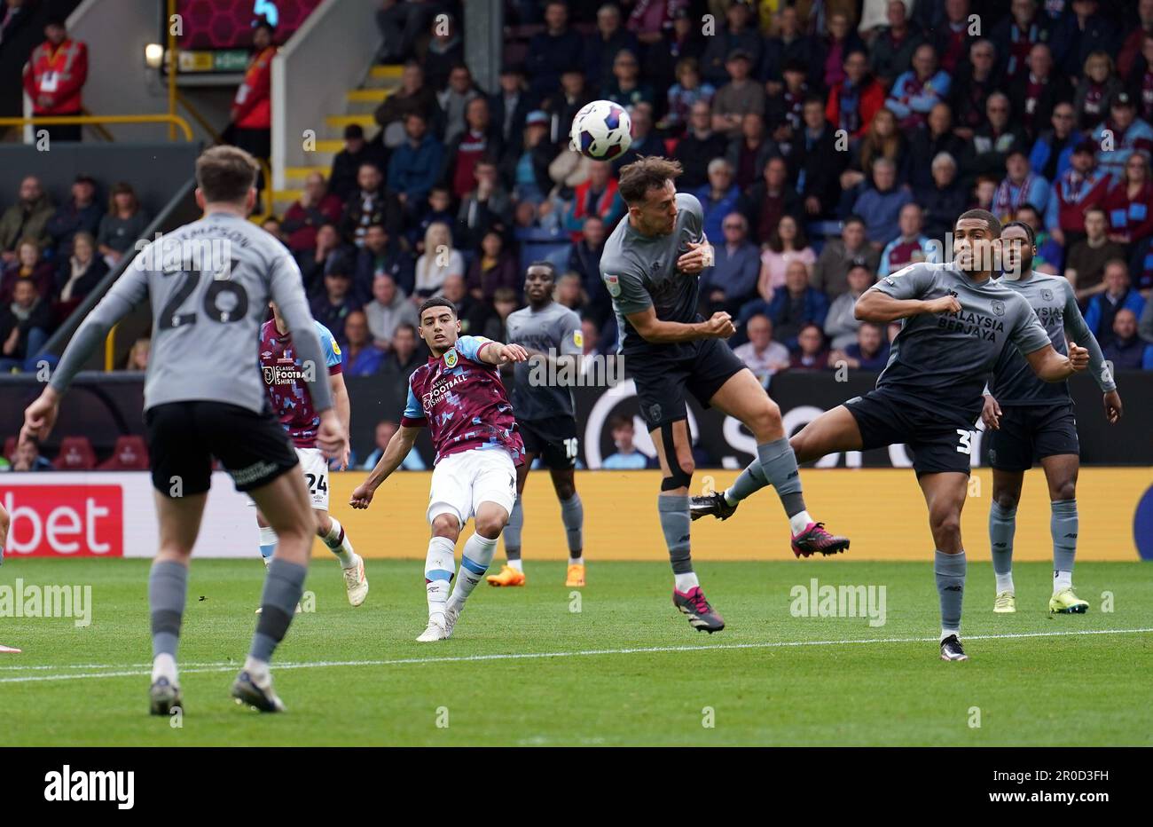 Burnley's Anass Zaroury during the Premier League match at Turf Moor,  Burnley. Picture date: Friday August 11, 2023 Stock Photo - Alamy