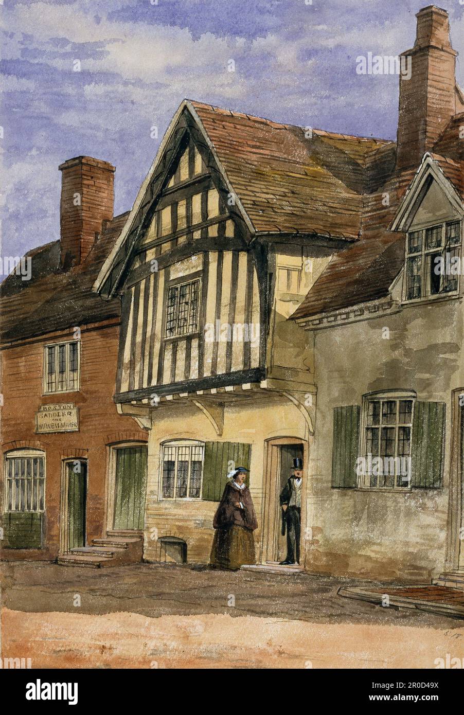 Houses At Kings Norton, Birmingham, 18501870. Allen Edward Everitt