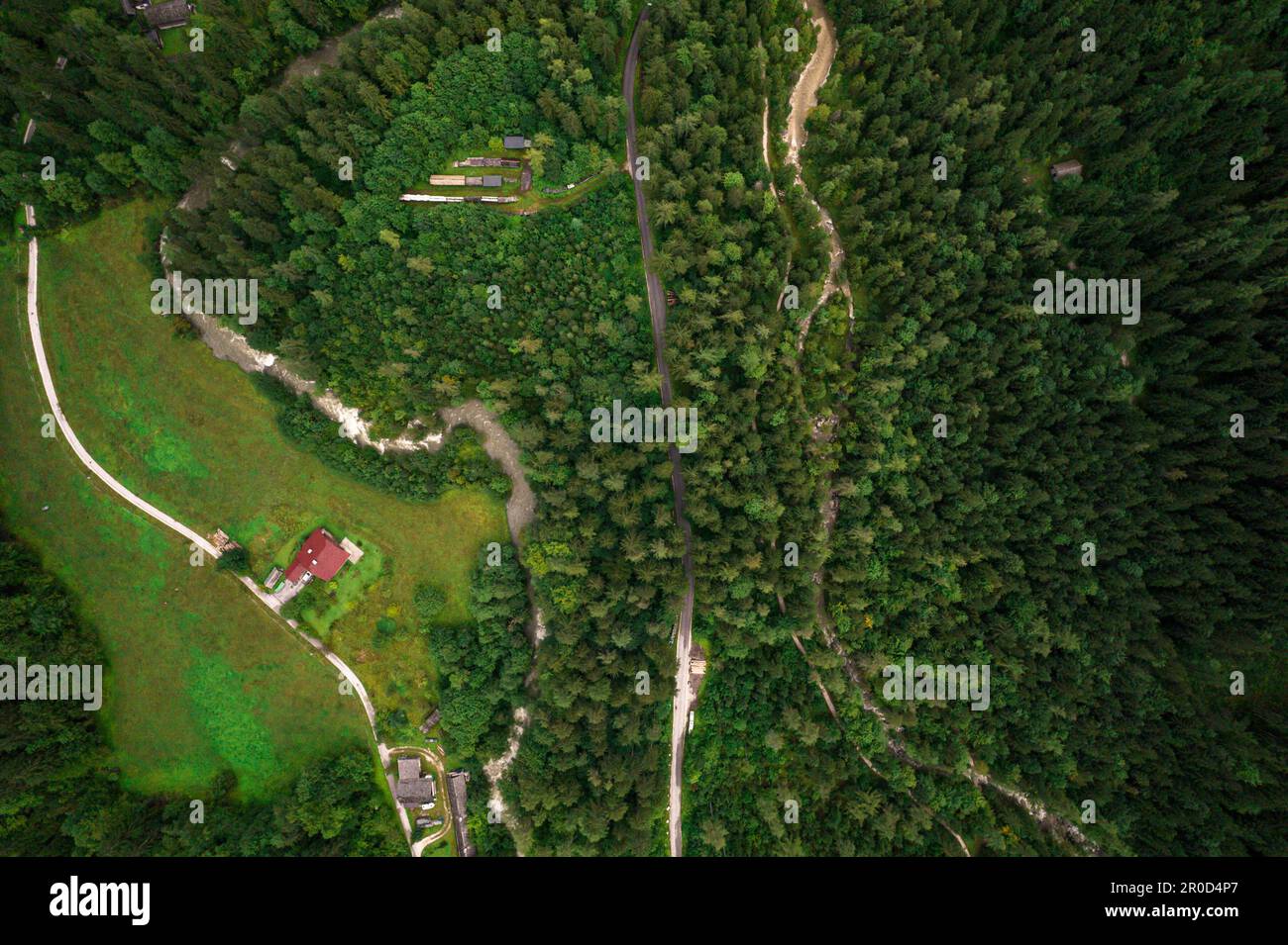 Birds eye view hallstatt hi-res stock photography and images - Alamy