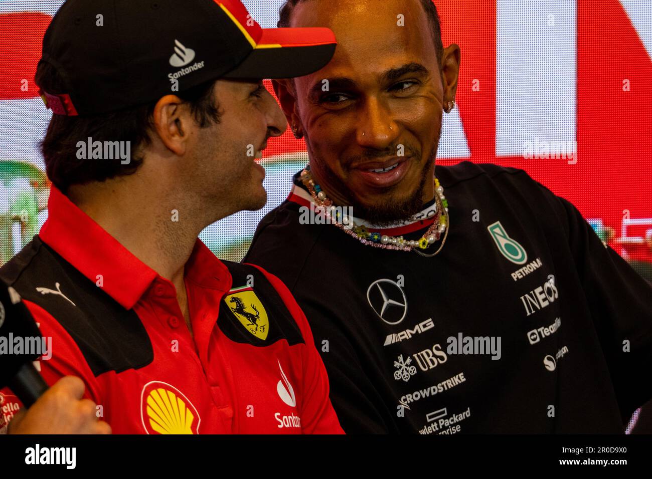 BAKU, AZERBAIJAN, baku city circuit, 27.April.2023 44, Lewis HAMILTON