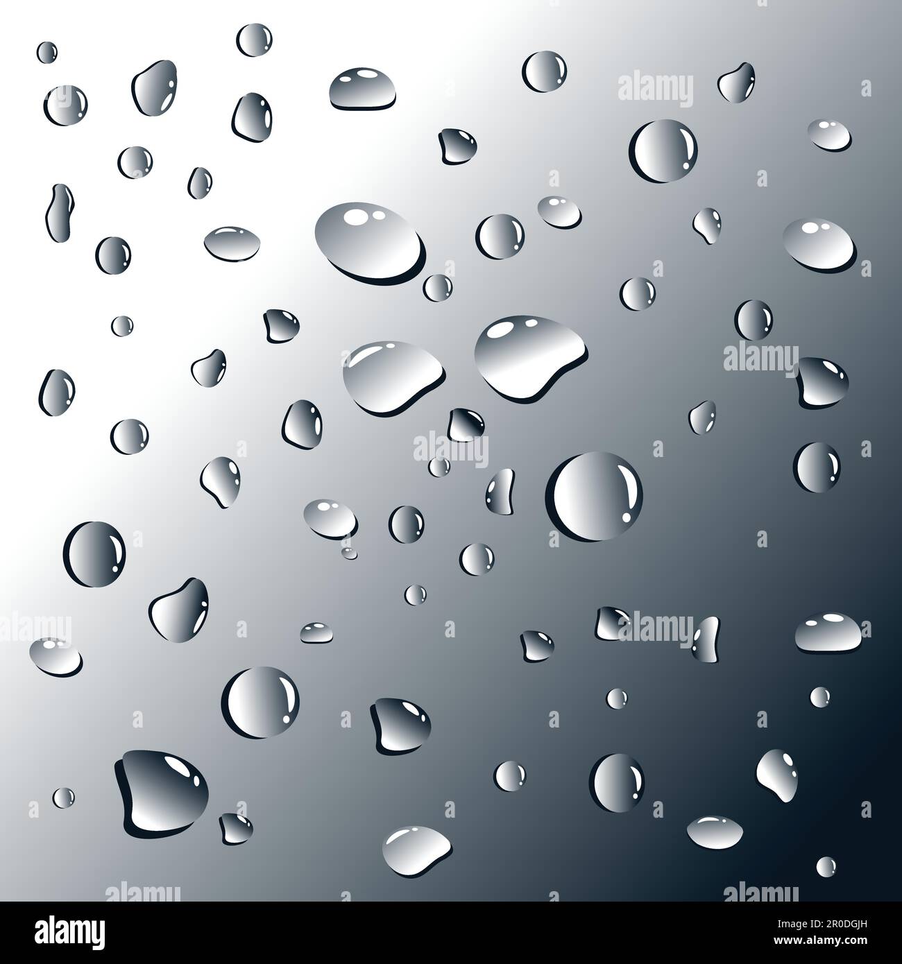A water drops background Stock Vector Image & Art - Alamy