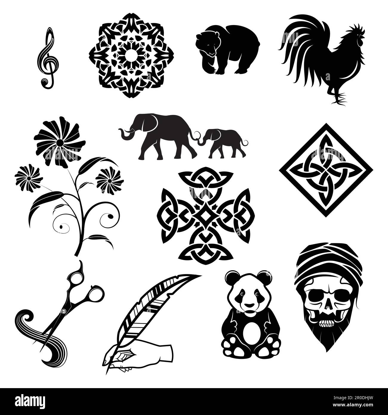 Set of elements for design Stock Vector Image & Art - Alamy