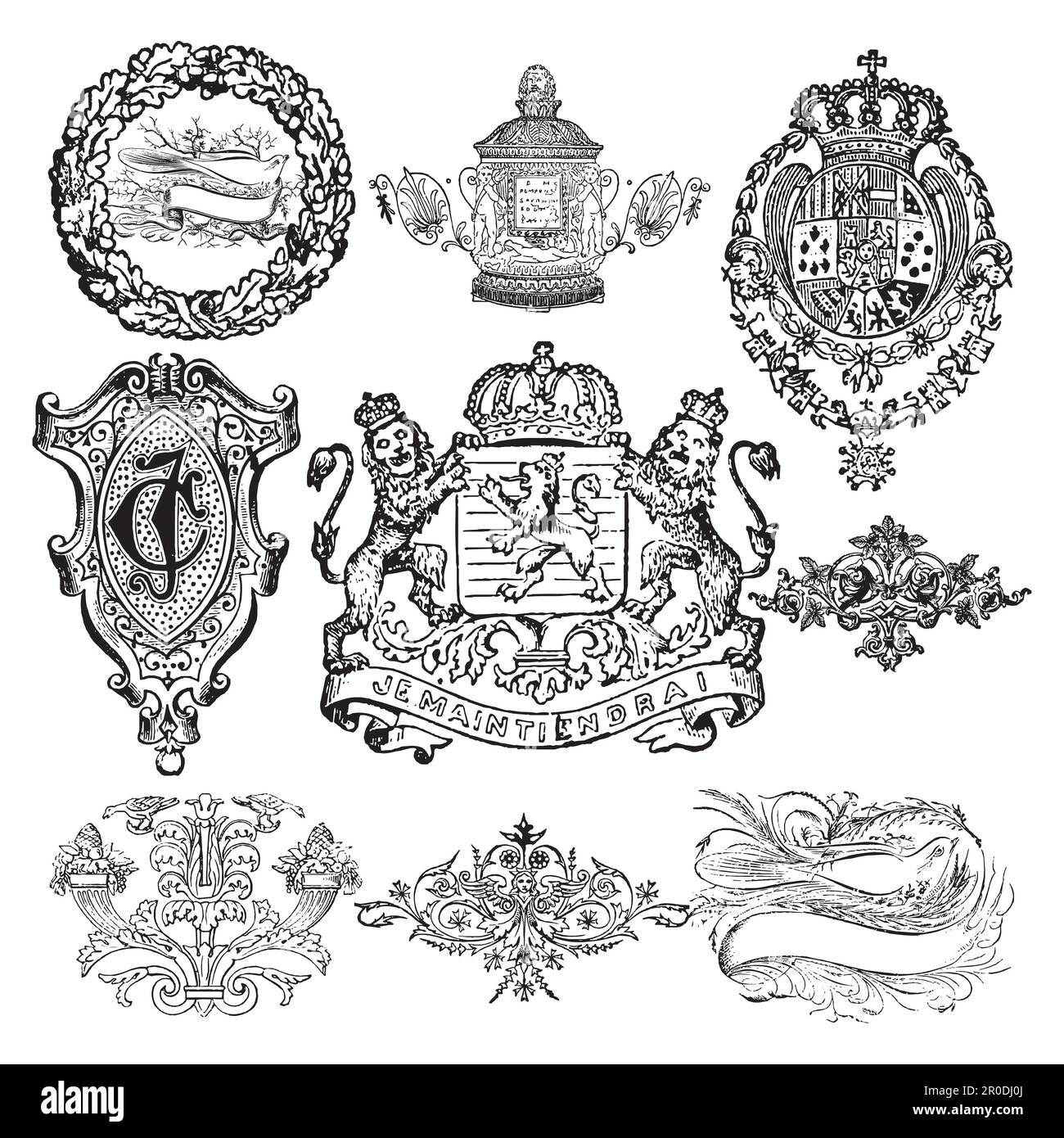 Set of elements for design Stock Vector Image & Art - Alamy