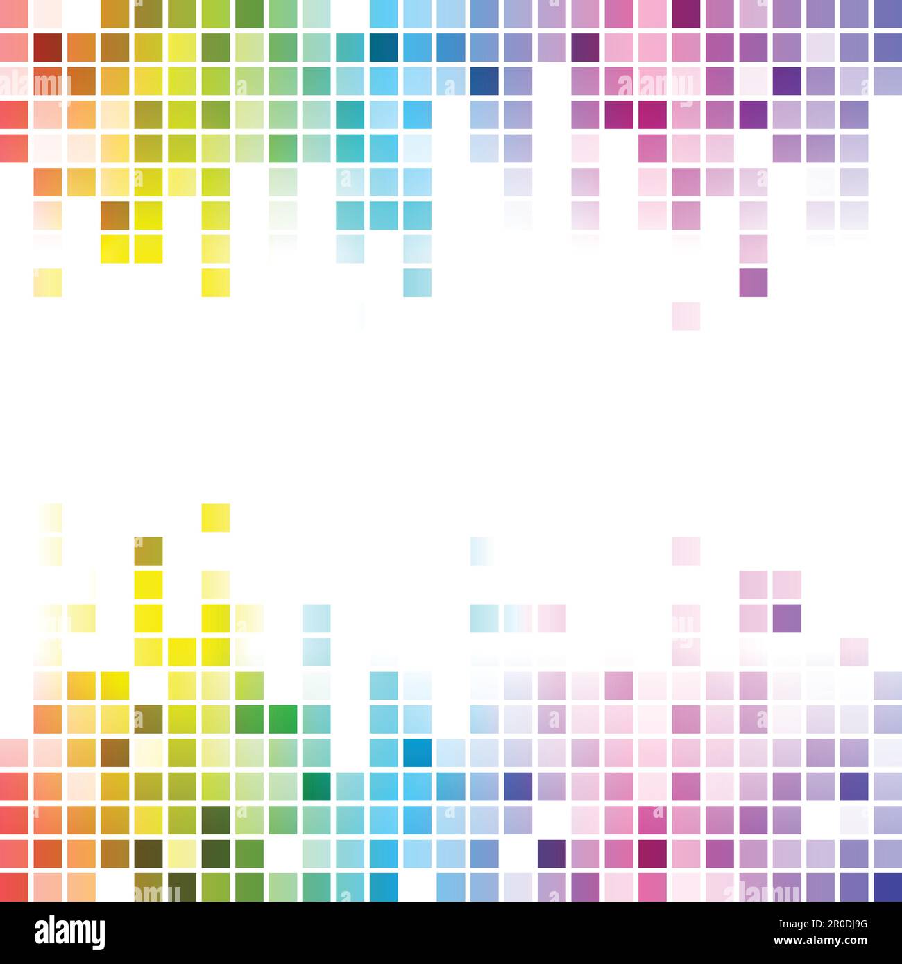 Colorful background with squares in the middle Stock Vector Image & Art ...