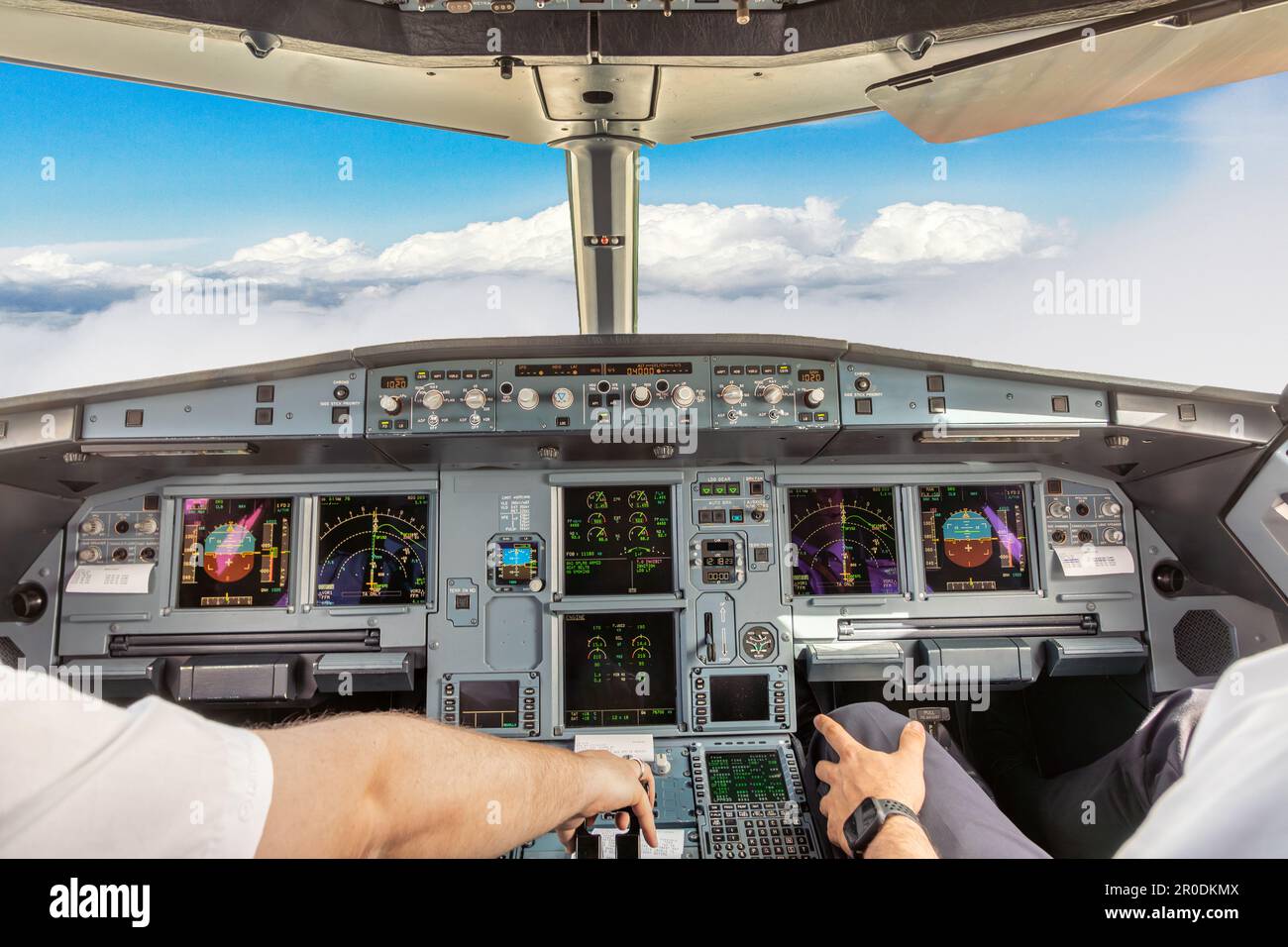 hamburg-germany-april-30-2023-cockpit-view-of-a-commercial-jet