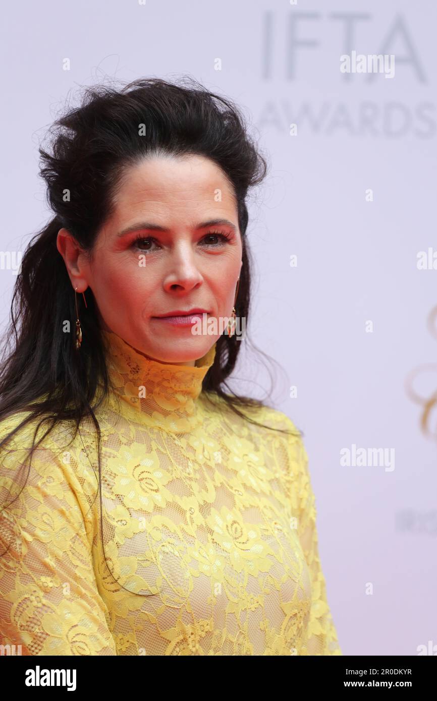 Dublin, Ireland. 7th May 2023. Elaine Cassidy arriving on the red