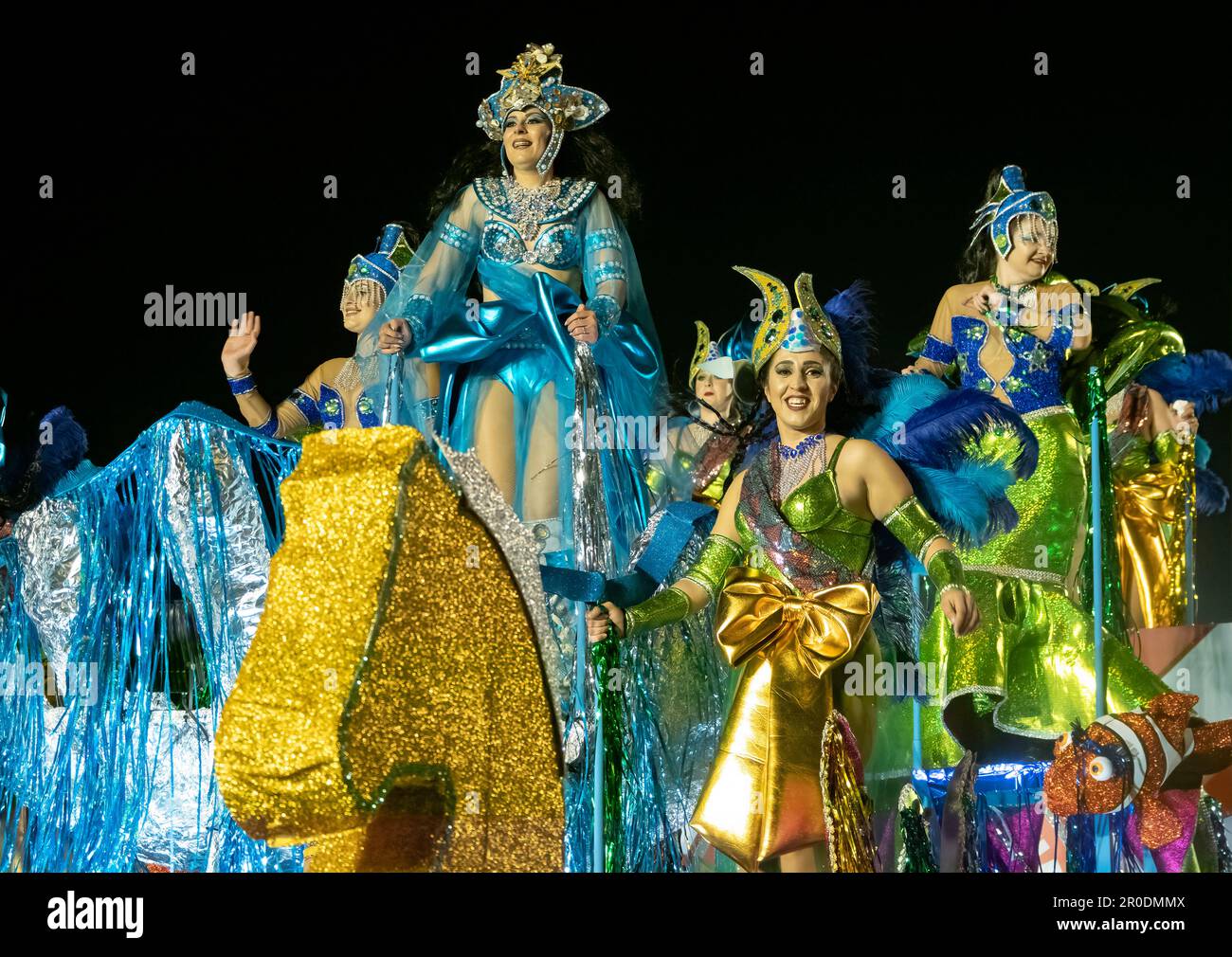 The February Carnival, Funchal, Madeira, Portugal Stock Photo