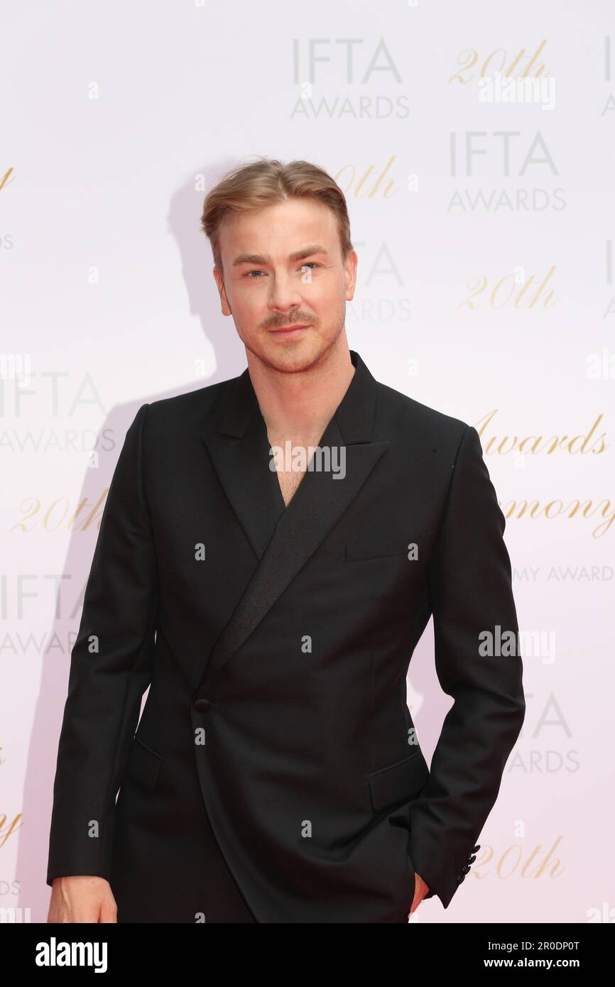 Dublin, Ireland. 7th May 2023. Albrecht Shuch arriving on the red