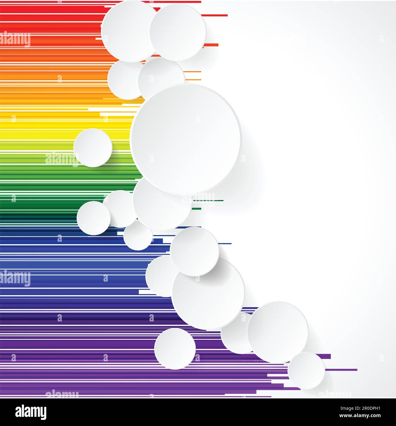 Rainbow design background for the project Stock Vector Image & Art - Alamy