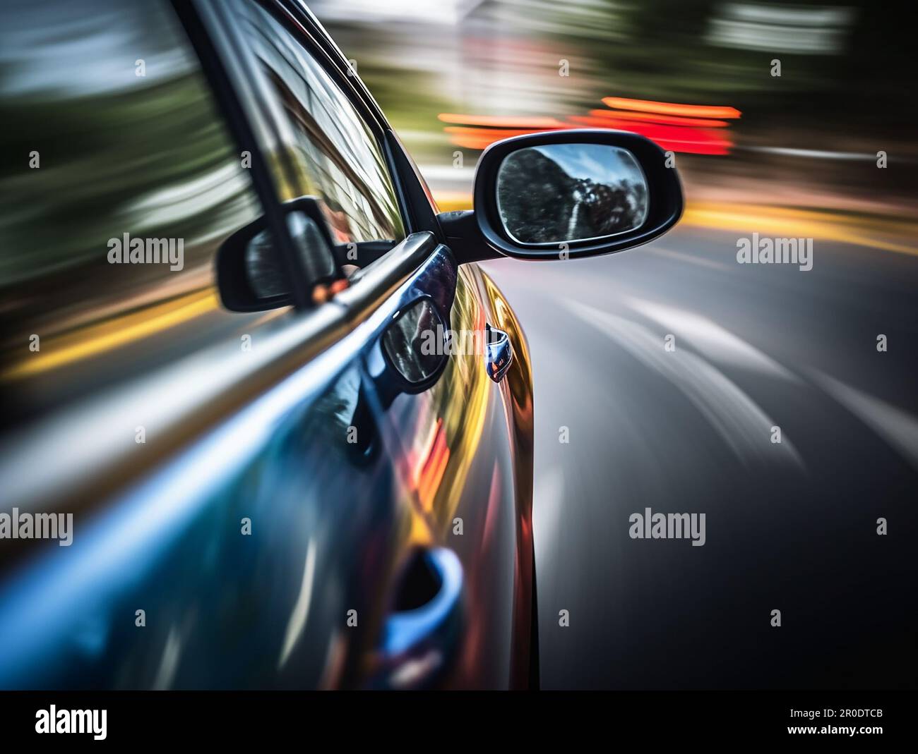 Speeding through life with lightningfast velocity, Fast vehicle moving