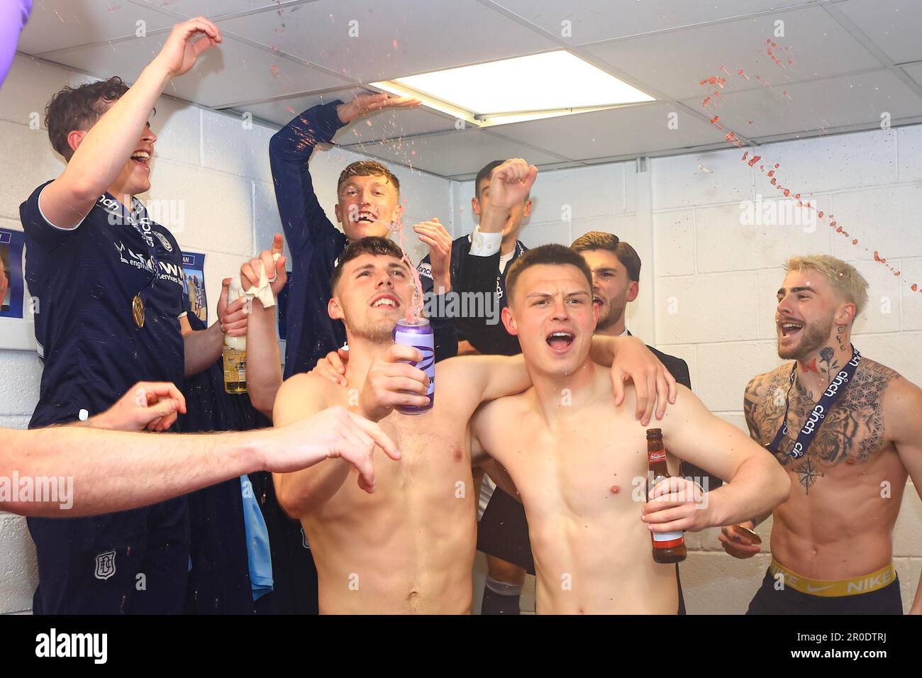 Inside West Ham's dressing room celebrations after Lyon triumph: Cotton Eye  Joe, James Corden and Noble tears