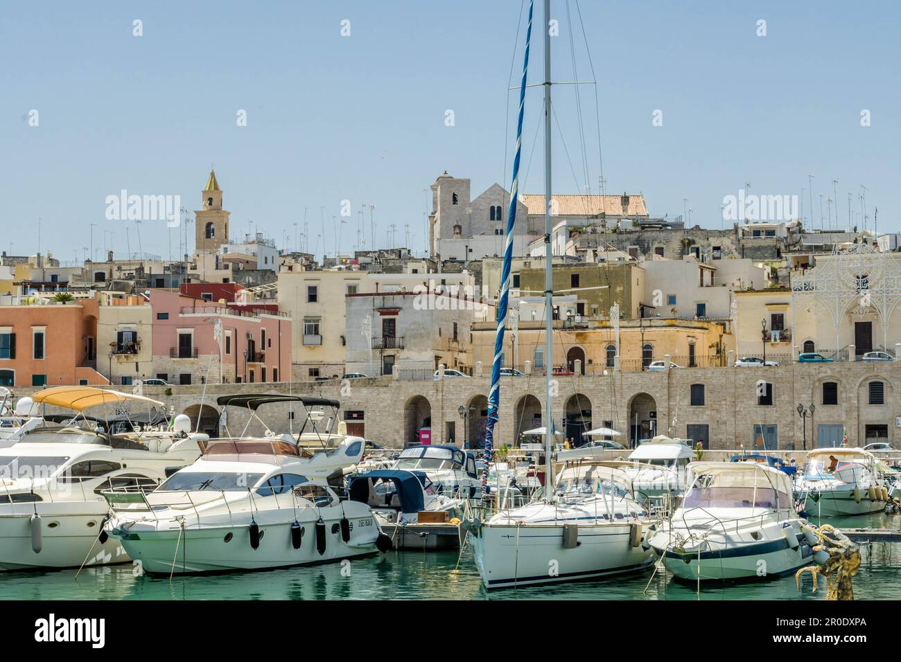 Port of Bisceglie - Puglia, Italy Stock Photo