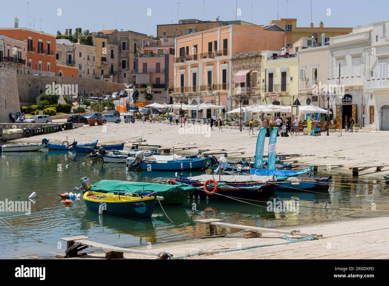 Port of Bisceglie - Puglia, Italy Stock Photo