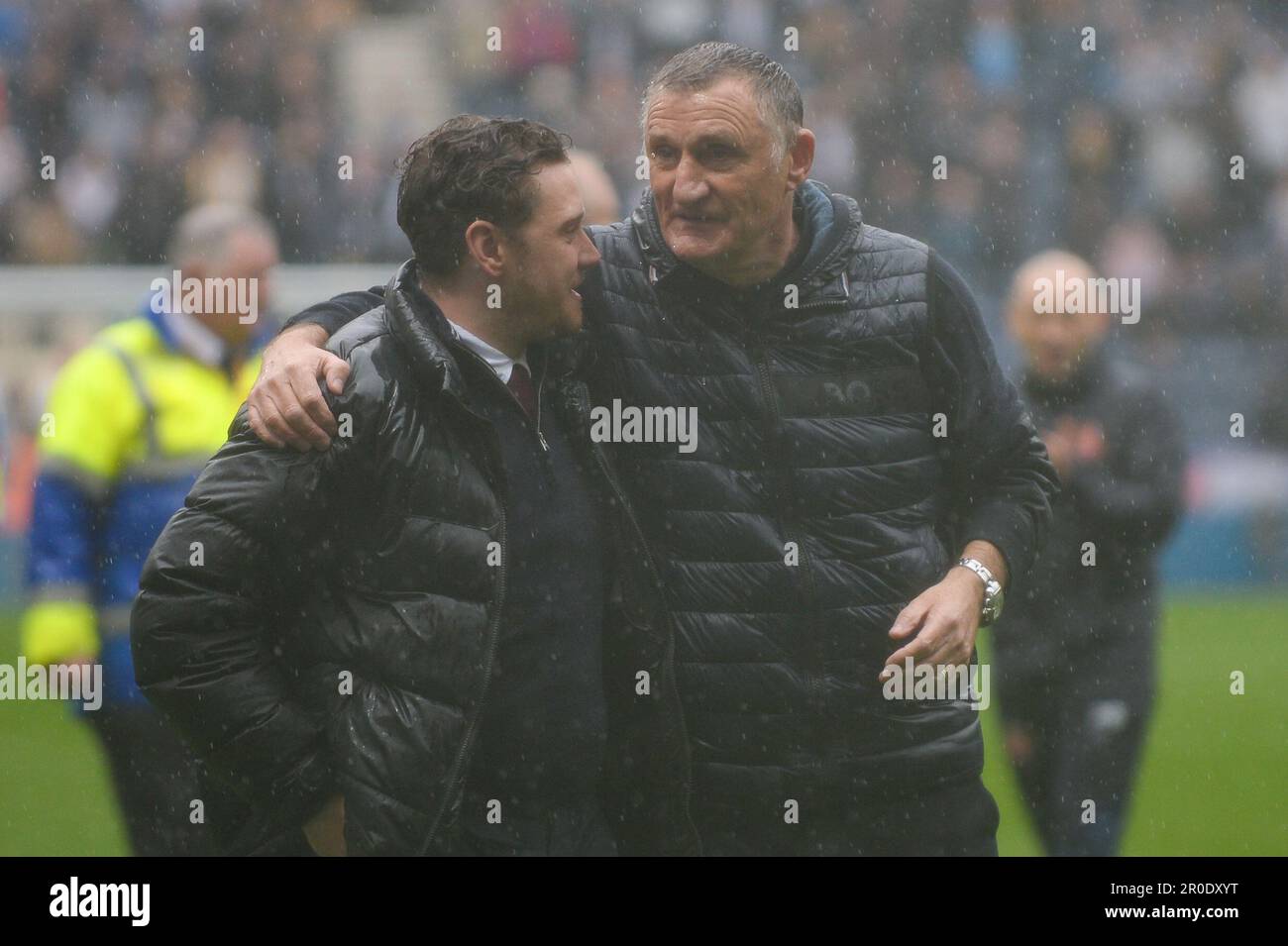 Tony Mowbray, Manager of Sunderland during the Sky Bet Championship match Preston North End vs Sunderland at Deepdale, Preston, United Kingdom, 8th May 2023 (Photo by Craig Cresswell/News Images) in, on 5/8/2023. (Photo by Craig Cresswell/News Images/Sipa USA) Credit: Sipa USA/Alamy Live News Stock Photo