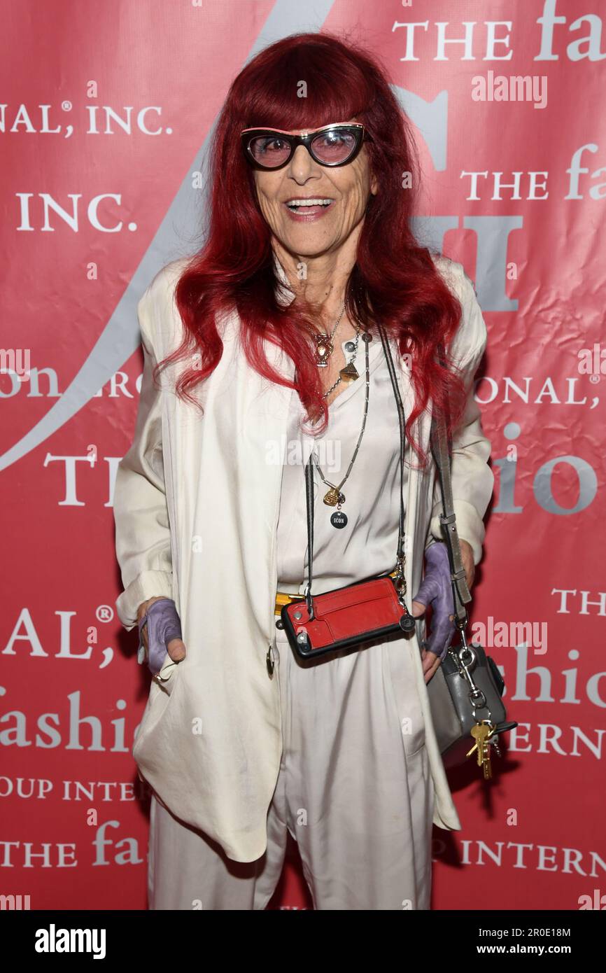 New York, USA. 08th May, 2023. Patricia Field walking the red carpet at  Fashion Group International Rising Star Awards 2023 at the Lighthouse at  Chelsea Piers in New York, NY on May