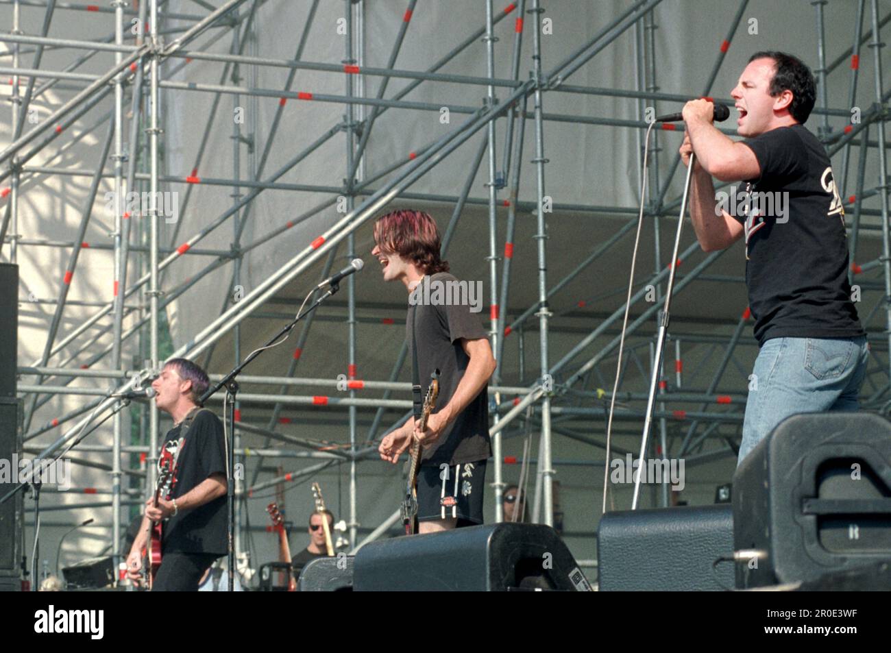 Milan Italy 1996-07-11 : Greg Graffin lead singer of Bad Religion during the Sonoria Festival Stock Photo