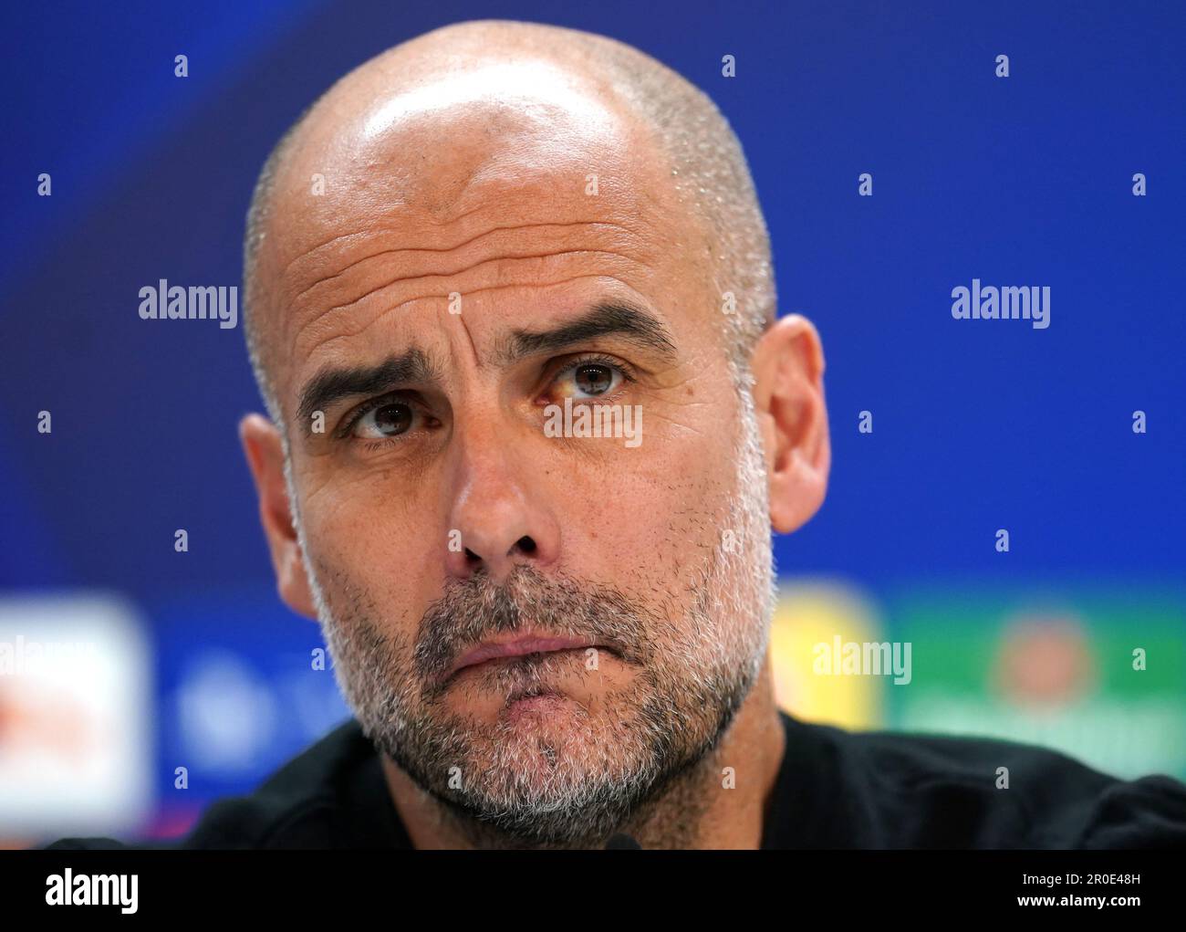 Florentino Pérez en el estadio Santiago Bernabéu