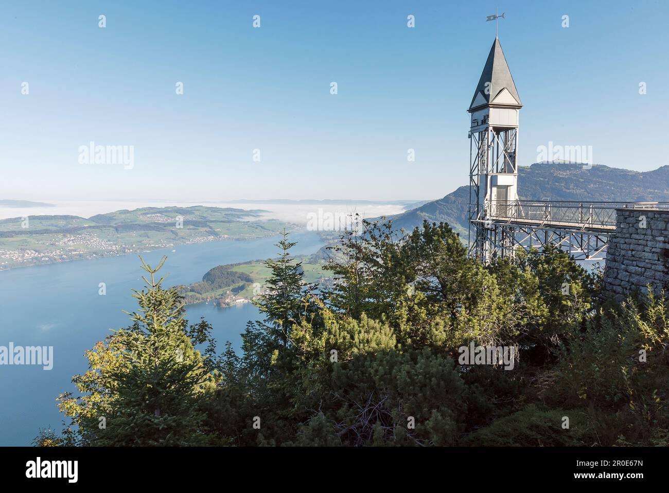 The Hammetschwand Lift (highest exterior elevator in Europe), Lucerne