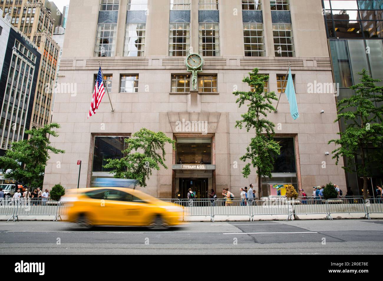 Tiffany and Co. 5th Avenue 727, New York City, USA Stock Photo