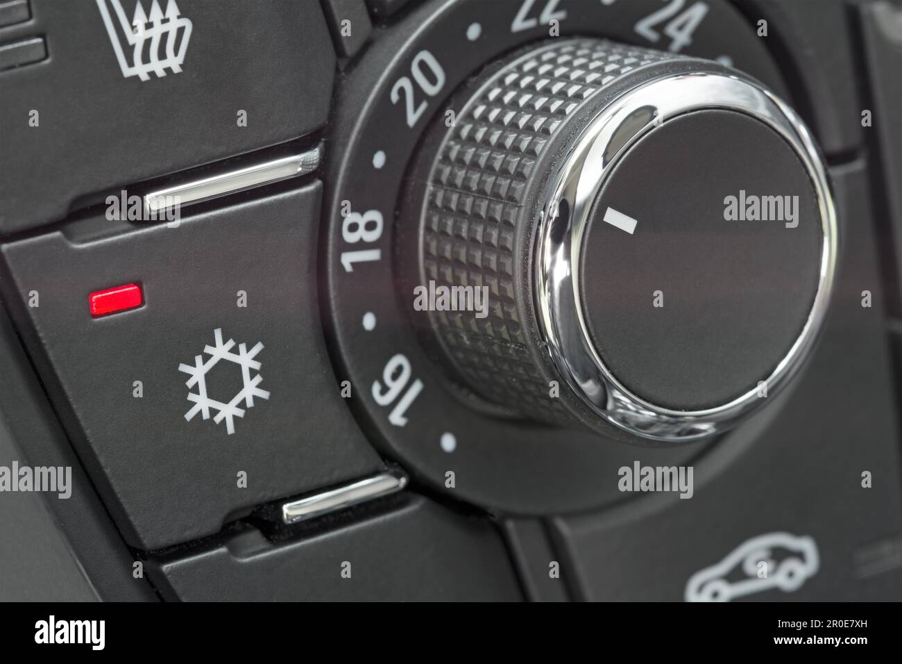 Detailed image of the air conditioner switched on Stock Photo Alamy