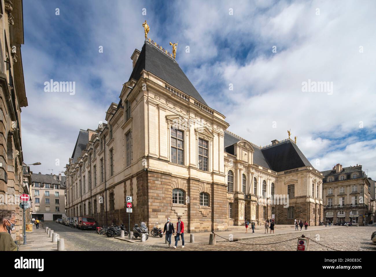 The Parliament building in Rennes, Brittany, France Stock Photo Alamy