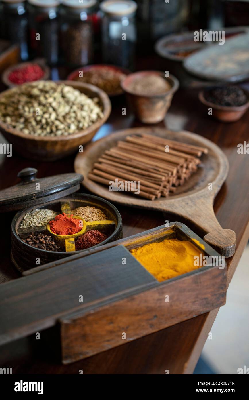 Various spices Stock Photo