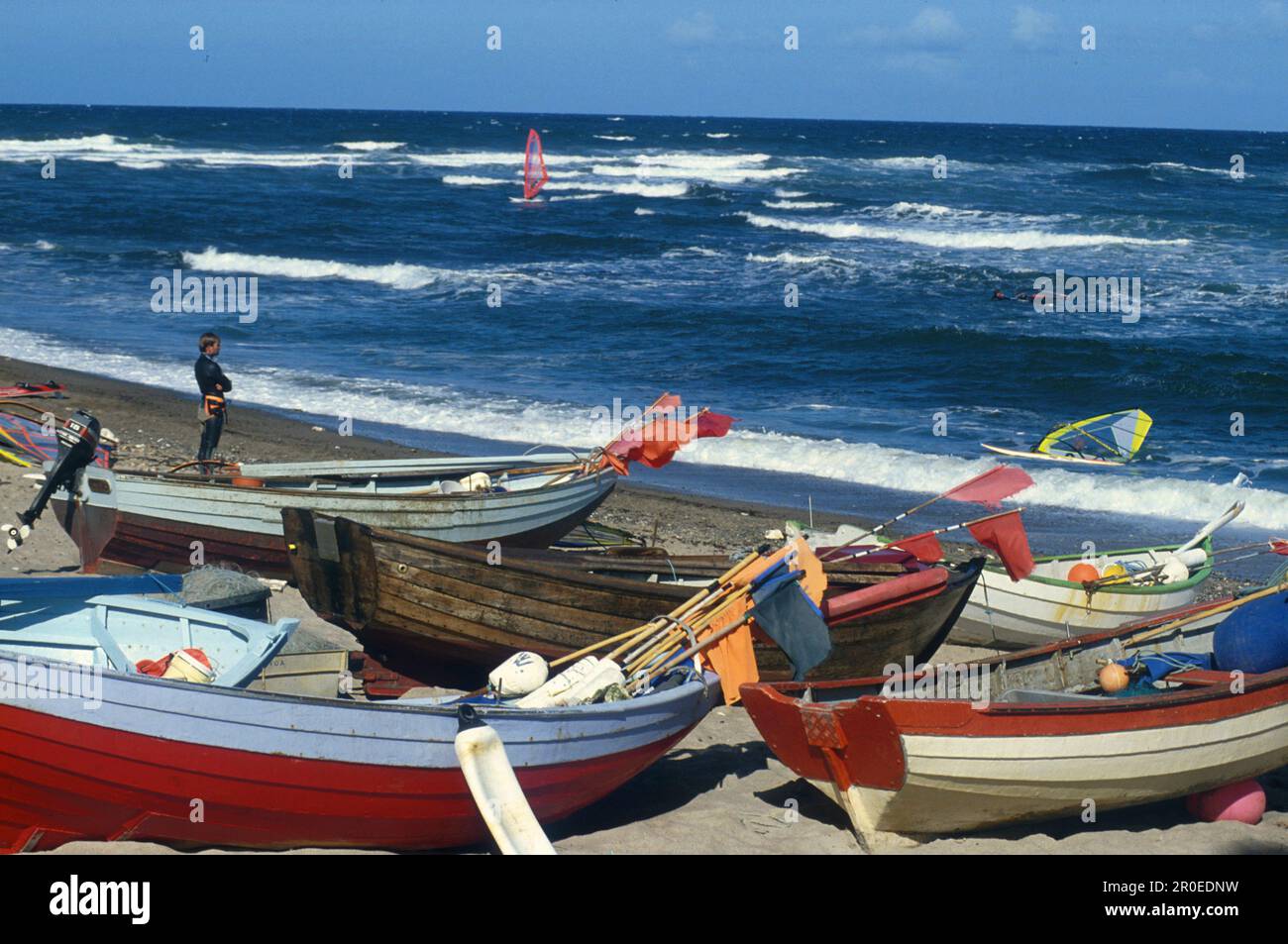 Strand, Klitmoeller, Daenemark Stock Photo
