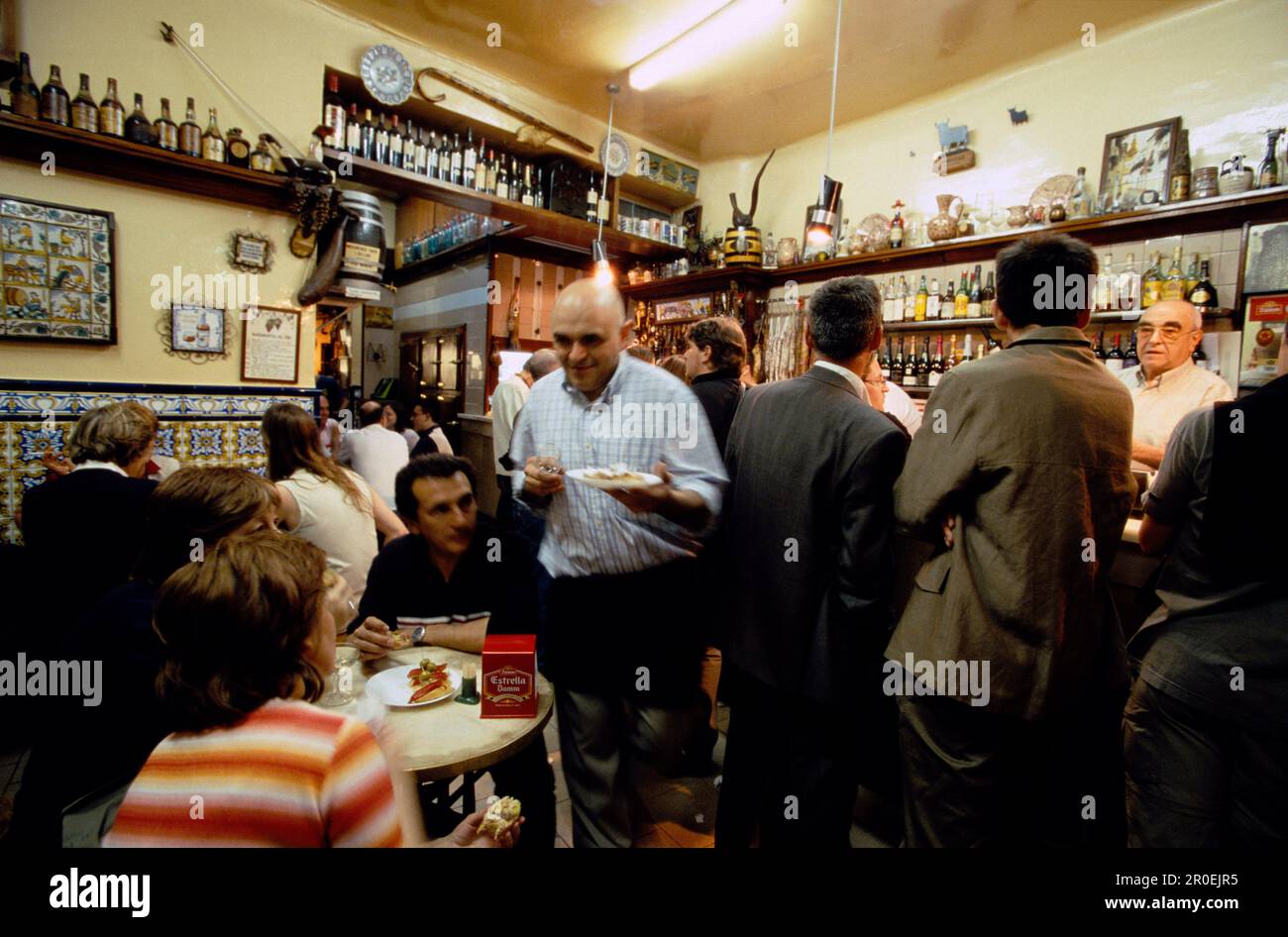 Tapas Bar El Xampanyet, Old City, La Ribeira, Barcelona, Catalonia