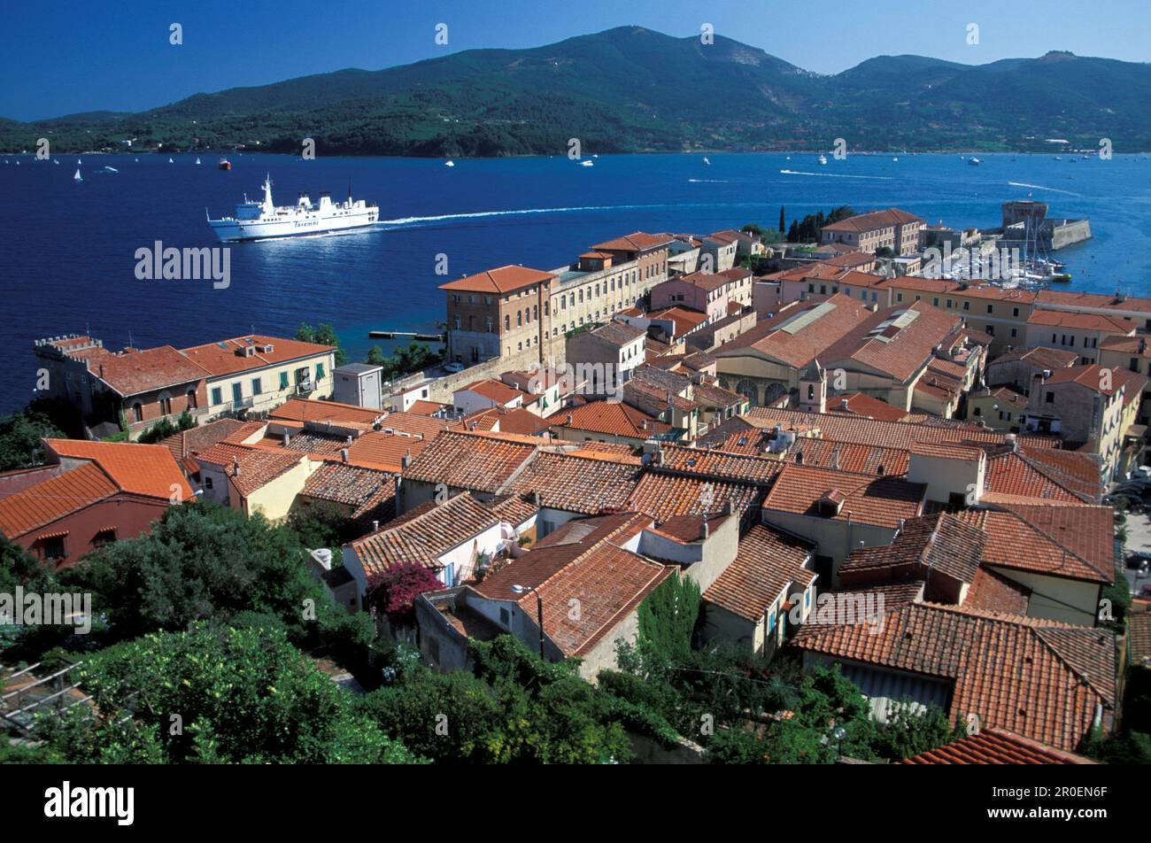 Porto Ferraio, Portoferraio, Spaggia di Capo Blanco, Elba, National Park of the Tuscan