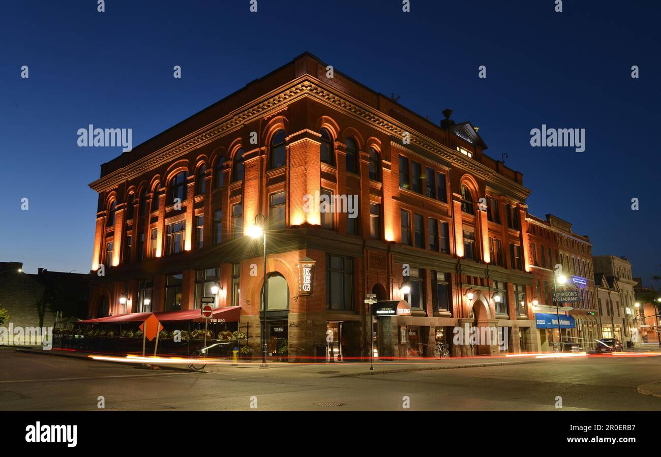 The Keg Steakhouse, King St., Kingston, Ontario, Canada Stock Photo Alamy