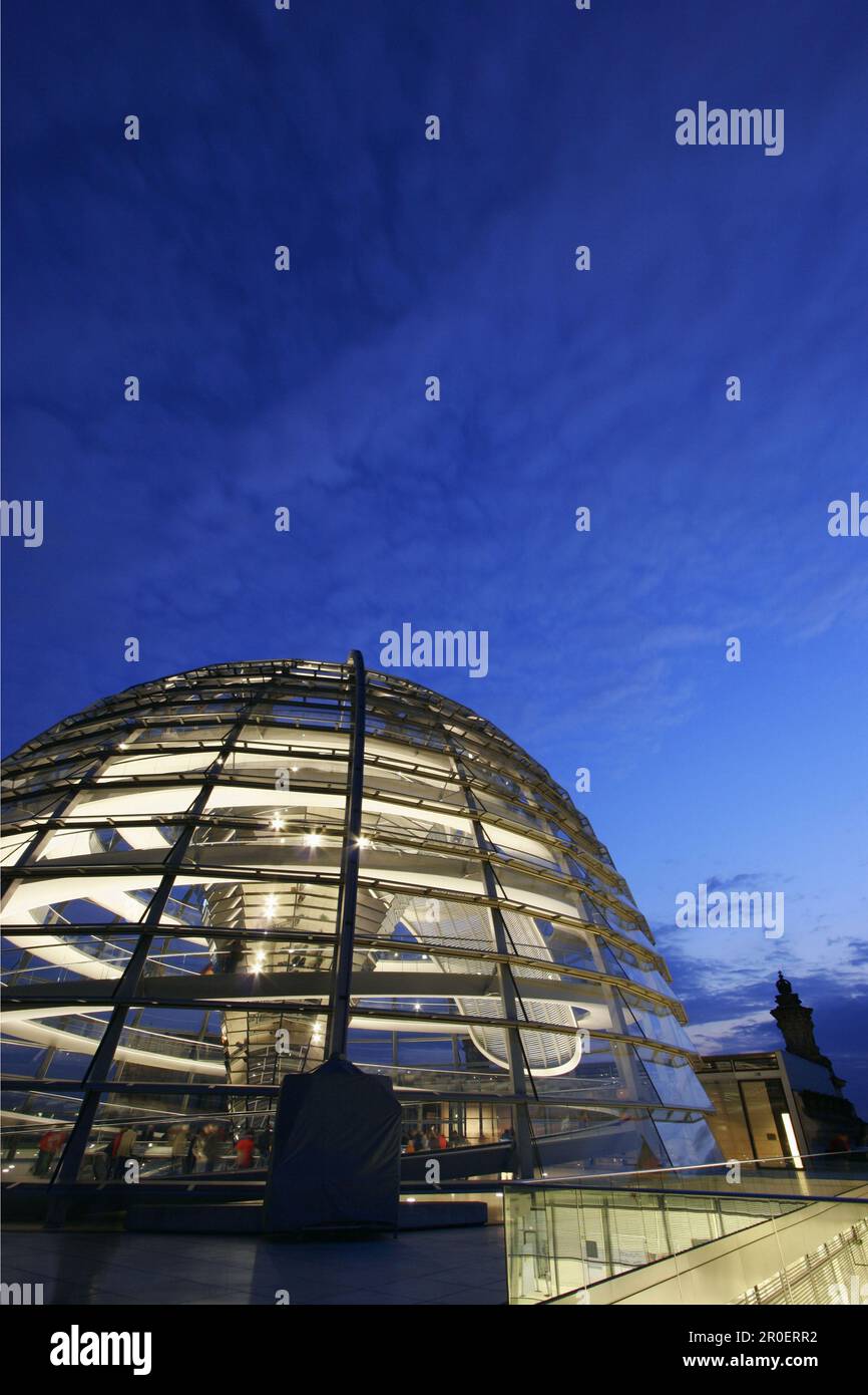 Glass dome of the Reichstag, Berlin, Germany Stock Photo Alamy