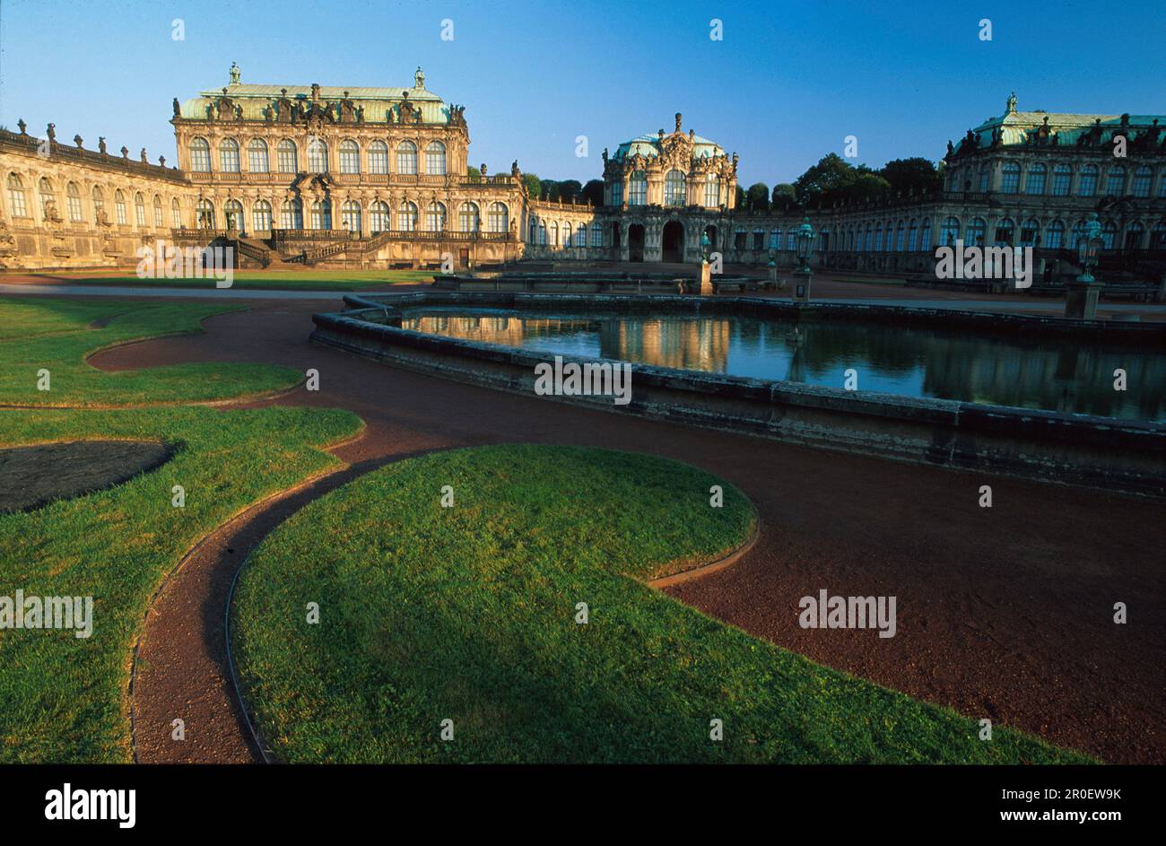Zwinger, Gartenanlage, Dresden, Sachsen Deutschland Stock Photo Alamy