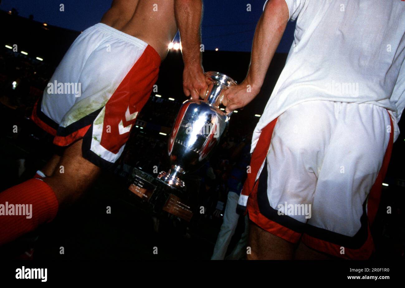 Finale, Europameisterschaft 1992 Fussball Stock Photo Alamy