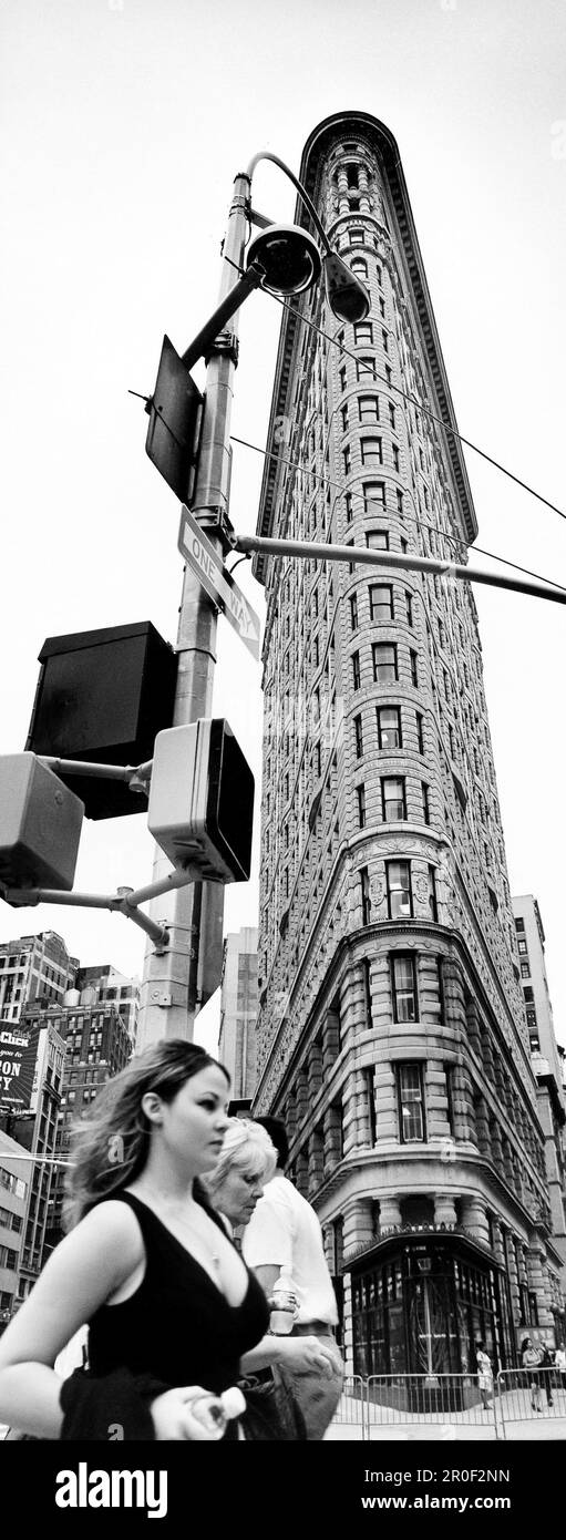 Flatiron Building, USA, New York, Kat, Impressionen, s/wEnglish New