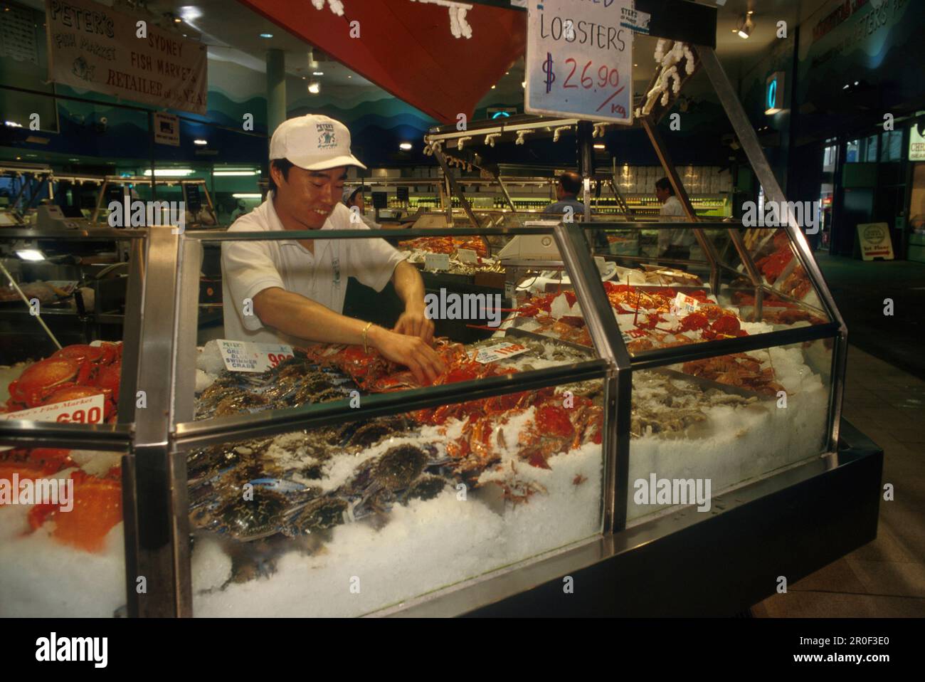 Restaurant, Sydney Fish Market, Sydney, NSW Australien Stock Photo Alamy