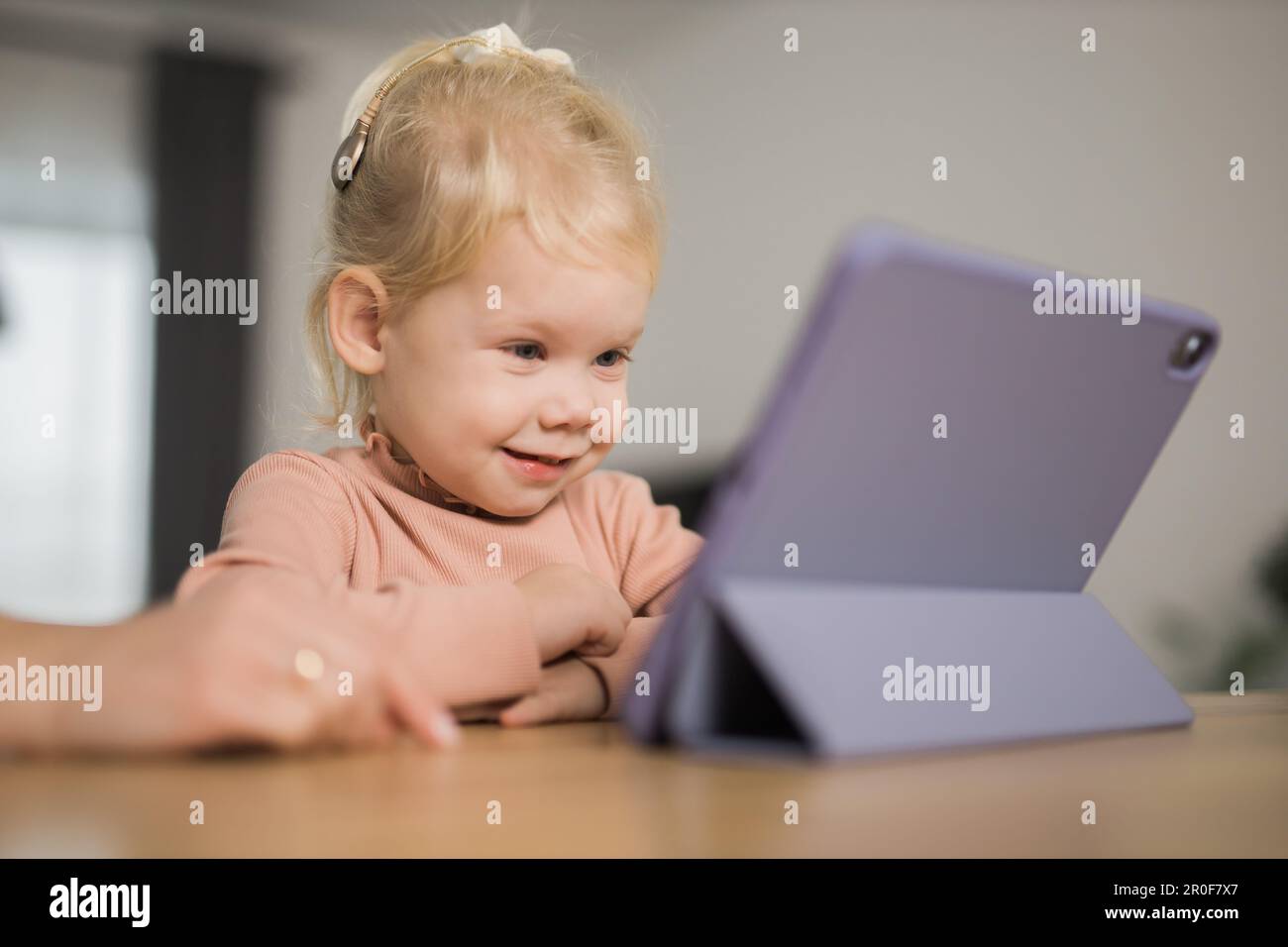 Deaf kid with hearing aid cochlear implant - Hear aid and medicine ...