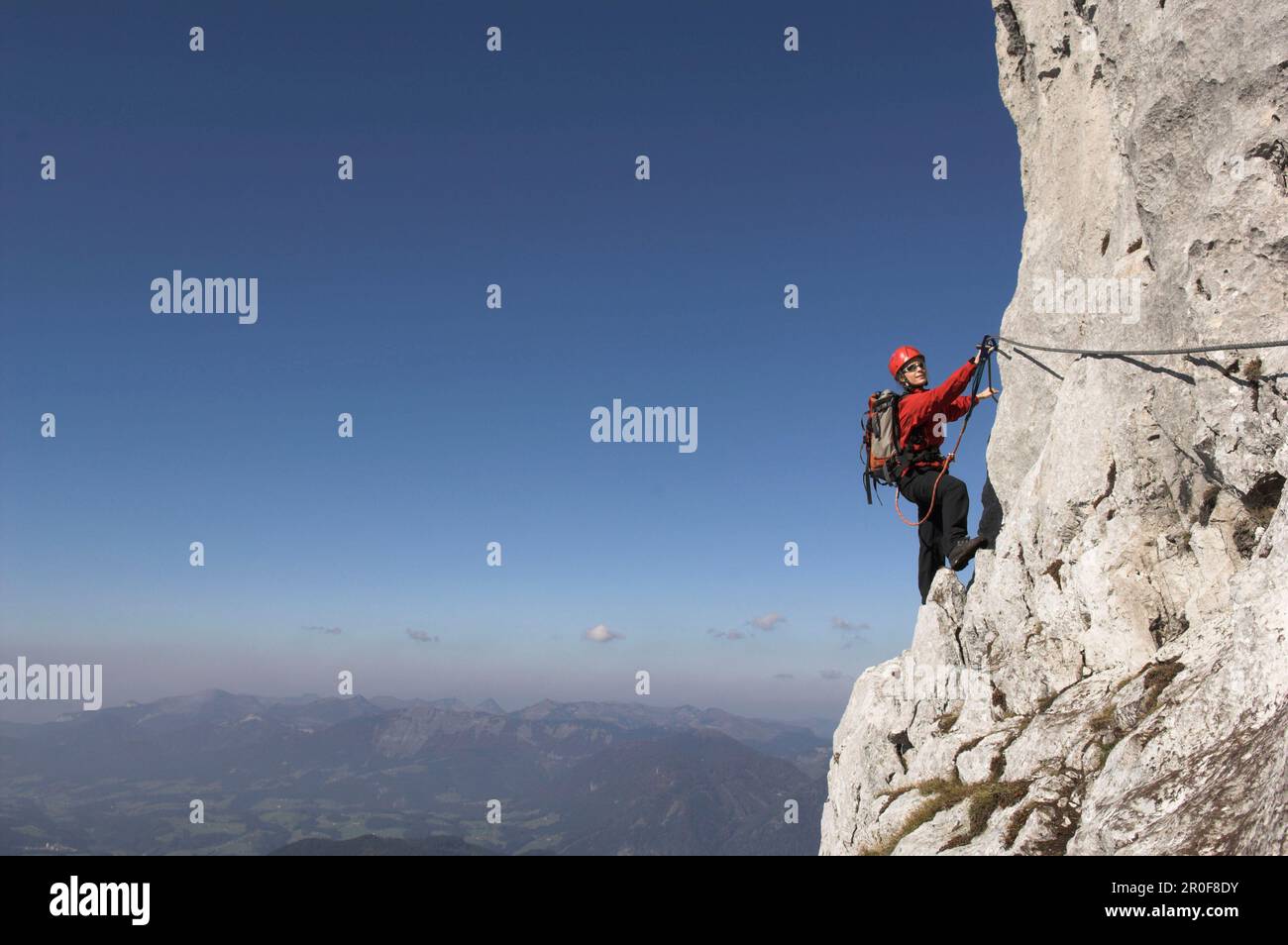 Gosaukamm mountain climber hi-res stock photography and images - Alamy