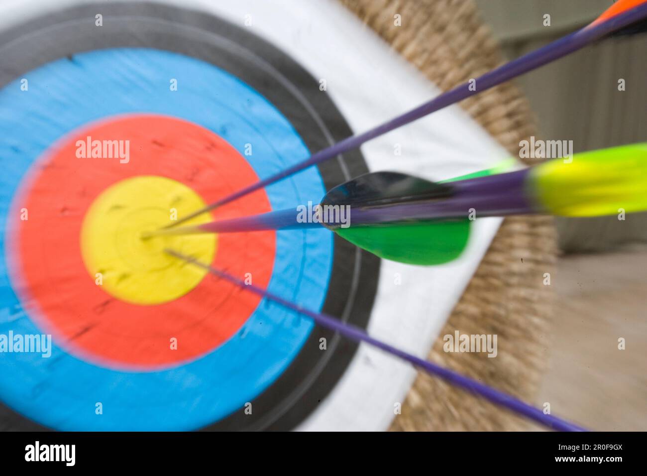 Target, Archery, closeup Stock Photo Alamy