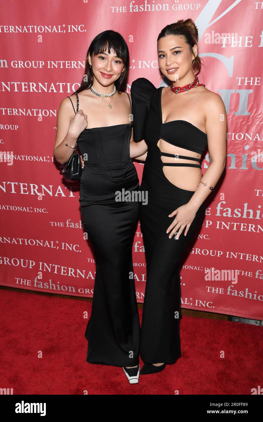 New York, USA. 08th May, 2023. Melizza Jaune Tanpoco and Maika Rivera ...