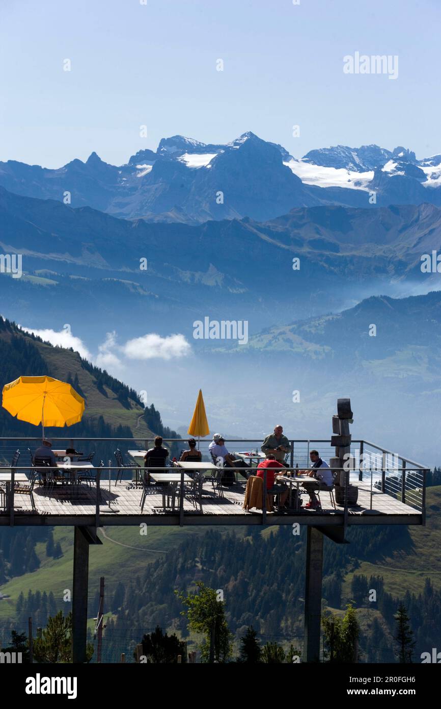 terrace-restaurant-hotel-rigi-kulm-hi-res-stock-photography-and-images